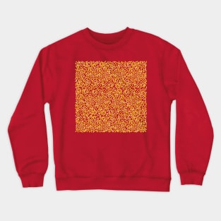 Luscious Yellow Lemon Sprinkles Pattern Crewneck Sweatshirt